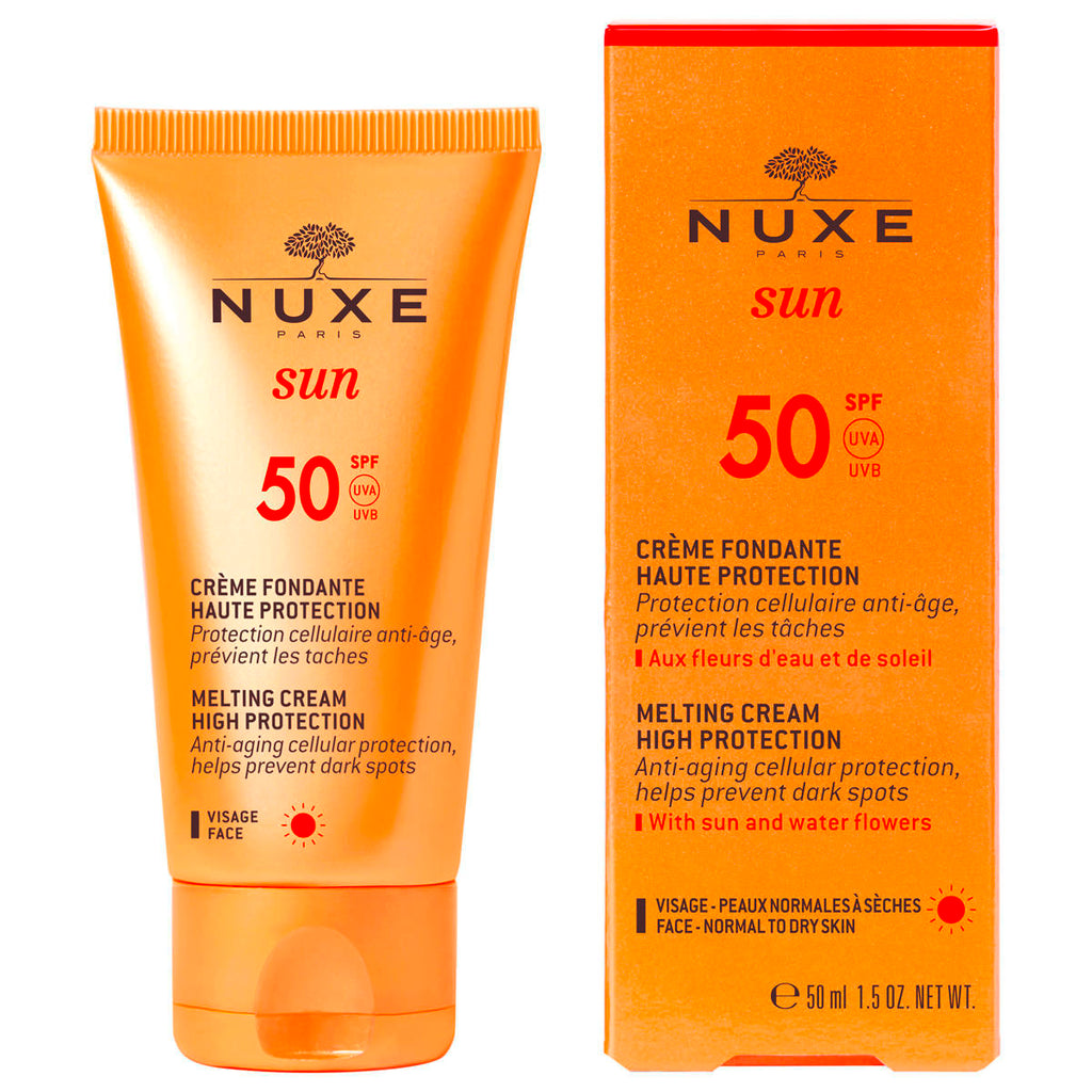 CRÈME SOLAIRE FONDANTE HAUTE PROTECTION SPF50 VISAGE 50ML