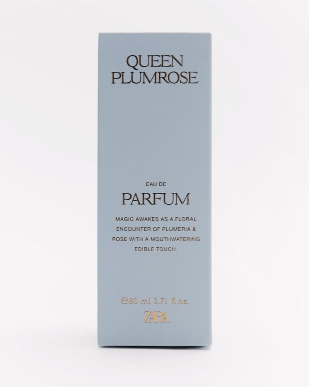 ZARA QUEEN PLUMROSE EAU DE PARFUM 80ML
