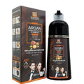 SHAMPOOING COLORANT NATUREL MARRON FONCÉ  - FAST - À L’HUILE D’ARGAN - 400ML