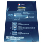 BANDES CREST 3D WHITE PROFESSIONAL EFFECTS WHITESTRIPS LEVELS 18 WHITER - 40 PATCHS 20 TREATMENTS