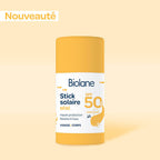 BIOLANE STICK SOLAIRE SPF 50 UVA - UVB ADAPTÉ AUX BÉBÉS