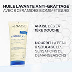 URIAGE XEMOSE C8+ HUILE LAVANTE ANTI-GRATTAGE 200ML - SOIN SPÉCIAL PEAU ATOPIQUE ET ECZÉMA 200ML