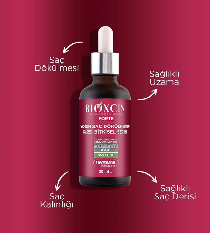 BIOXCIN FORTE HERBAL SÉRUM ANTI-CHUTE DE CHEVEUX 50 ML