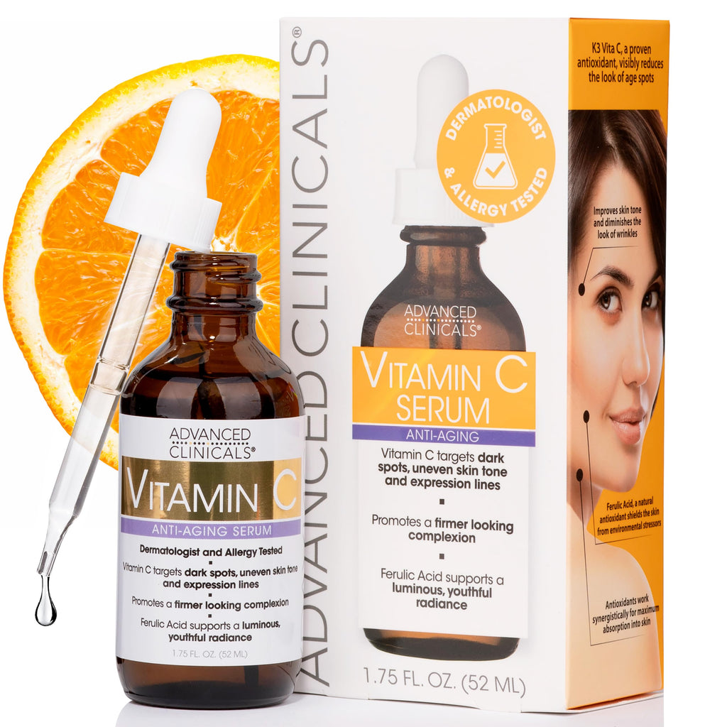 ADVANCED CLINICALS VITAMINE C SERUM ANTI AGE 52 ML