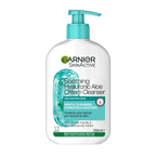 GARNIER SKIN ACTIVE SOOTHING HYALURONIC ALOE CREAM CLEANSER FOR DEHYDRATED SKIN 250ML