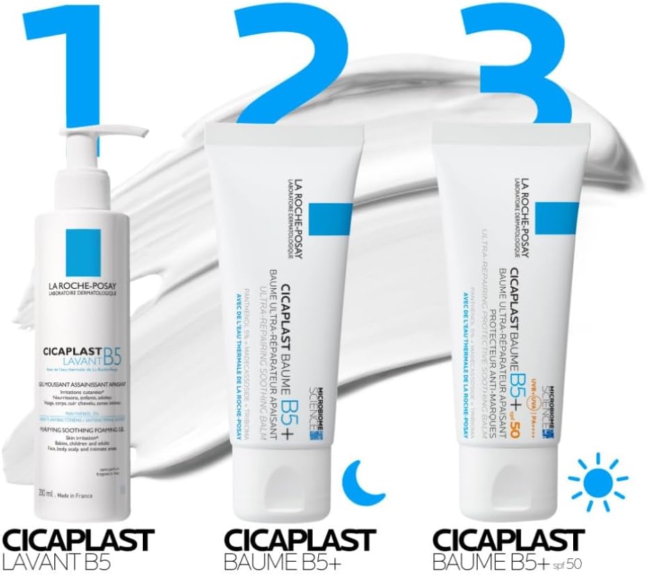 LA ROCHE POSAY CICAPLAST BAUME B5+ SPF50 BAUME ULTRA-RÉPARATEUR APAISANT ANTI-MARQUES 40ml