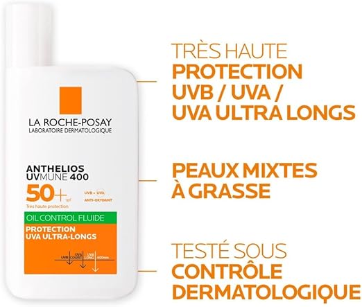 ANTHELIOS FLUIDE OIL CONTROL   SPF50+ LA ROCHE POSAY