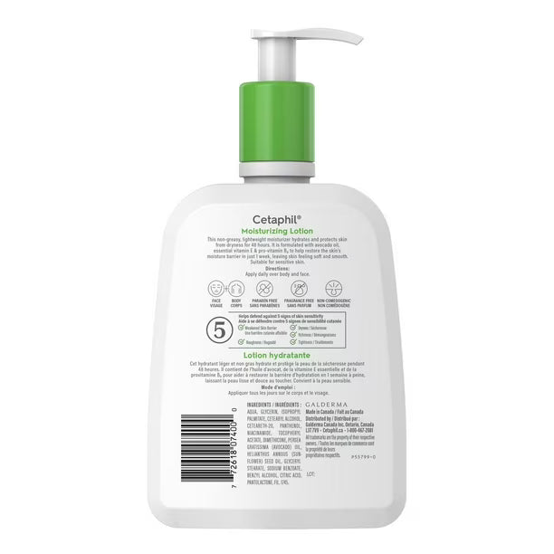 CETAPHIL MOISTURISING LOTION 500ML