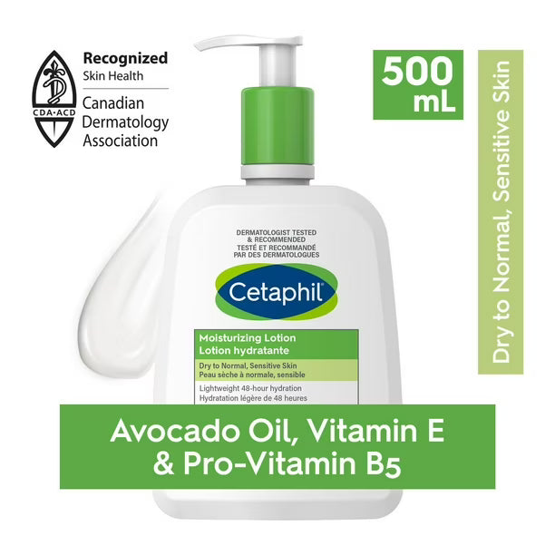 CETAPHIL MOISTURISING LOTION 500ML