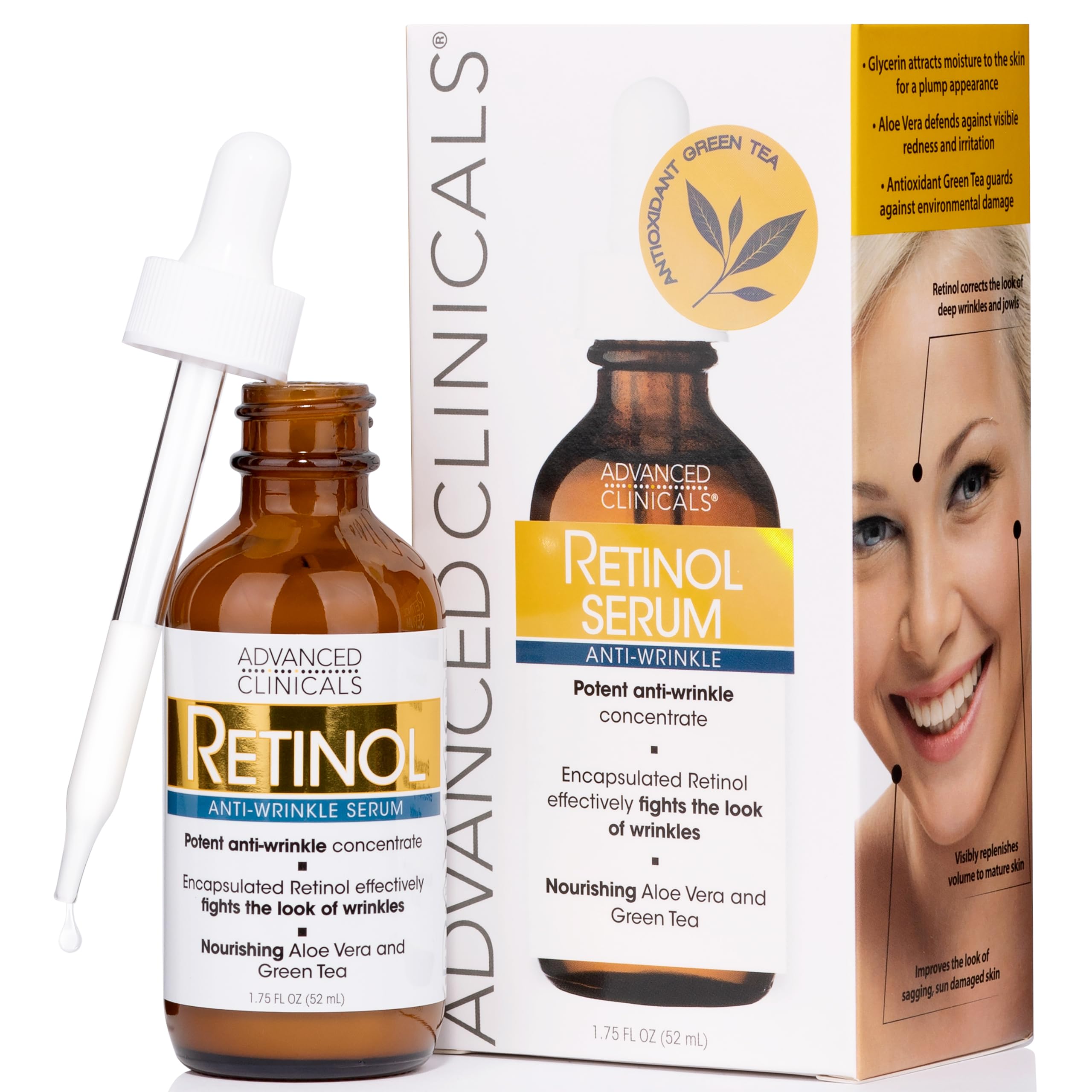ADVANCED CLINICALS RETINOL SERUM 52 ML