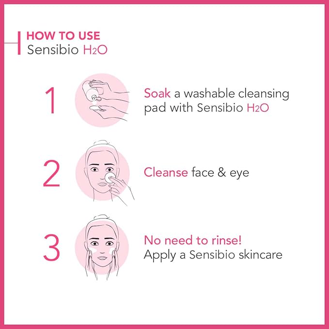 BIODERMA SENSIBIO H2O  PEAU SENSIBLE - VISAGE ET YEUX