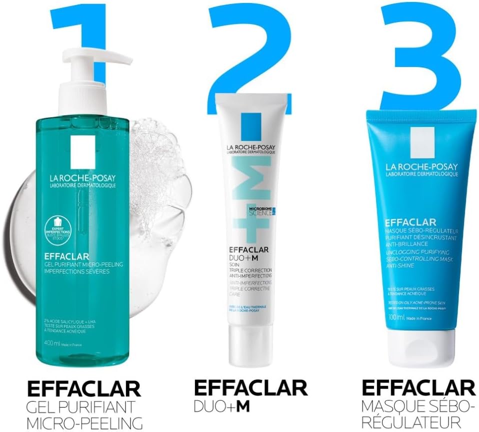 LA ROCHE POSAY EFFACLAR GEL NETTOYANT MICRO-PEELING 400ML