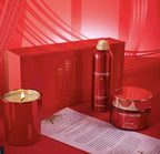 RITUALS THE RITUAL OF GRATITUDE COFFRET CADEAU 3 PIÈCES GOOD FORTUNE CRÈME POUR LE CORPS GEL DOUCHE BOUGIE PARFUMÉE