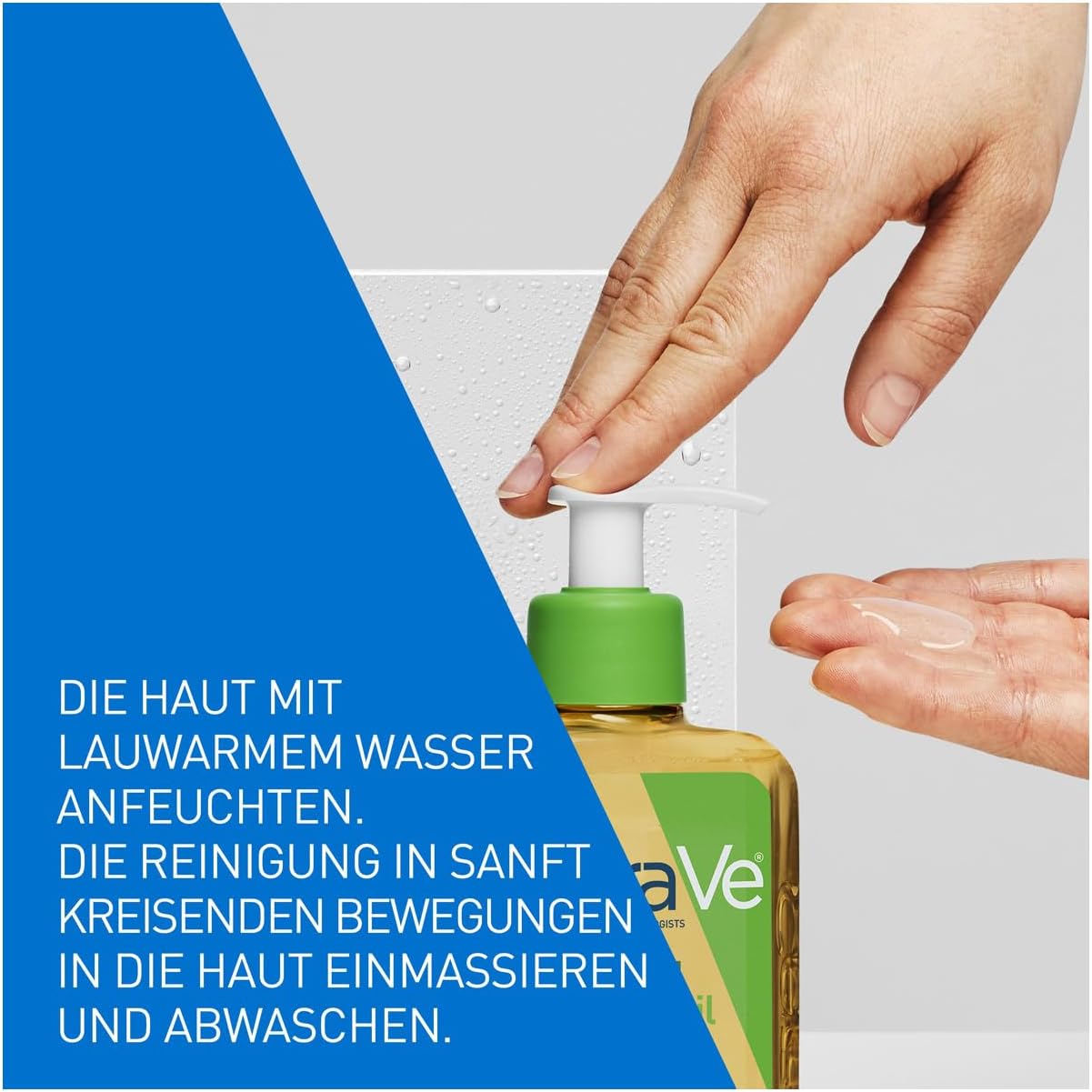 CERAVE HUILE LAVANTE MOUSSANTE HYDRATANTE 236ML