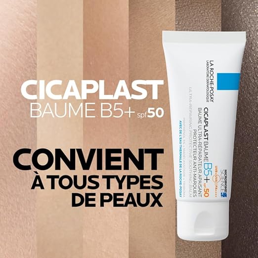 LA ROCHE POSAY CICAPLAST BAUME B5+ SPF50 BAUME ULTRA-RÉPARATEUR APAISANT ANTI-MARQUES 40ml