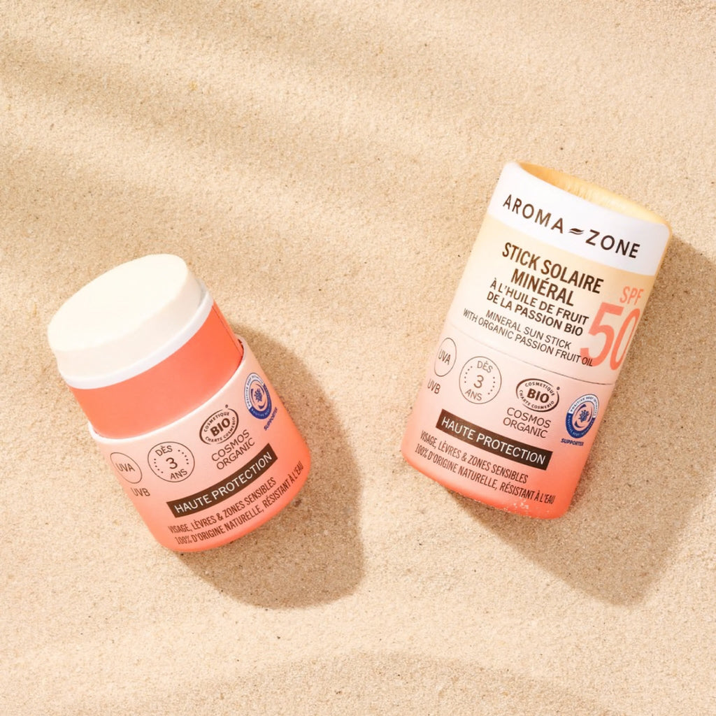 AROMA ZONE STICK SOLAIRE BIO MINÉRAL SPF 50 / 20G
