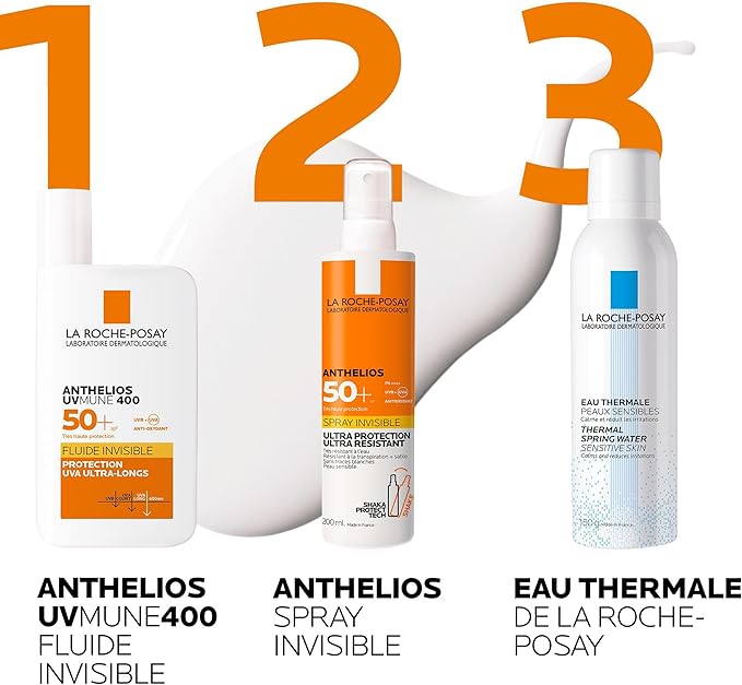 LA ROCHE POSAY ECRAN SOLAIR ANTHELIOS FLUIDE INVISIBLE 50ML