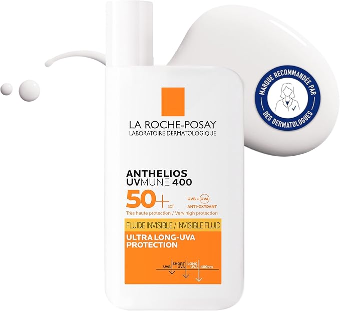 LA ROCHE POSAY ECRAN SOLAIR ANTHELIOS FLUIDE INVISIBLE 50ML