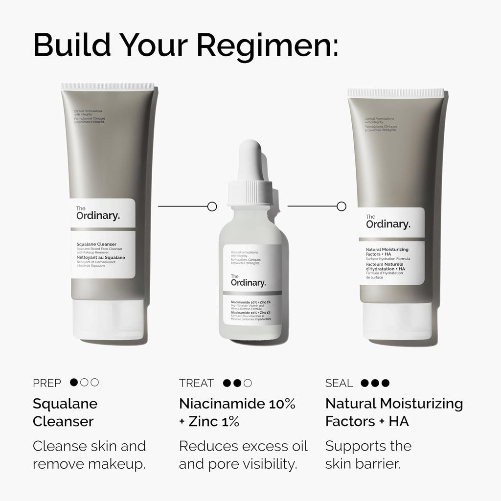 THE ORDINARY NIACINAMIDE 10% ZINC 1% THE ORDINARY 60ML (GRAND FORMAT)