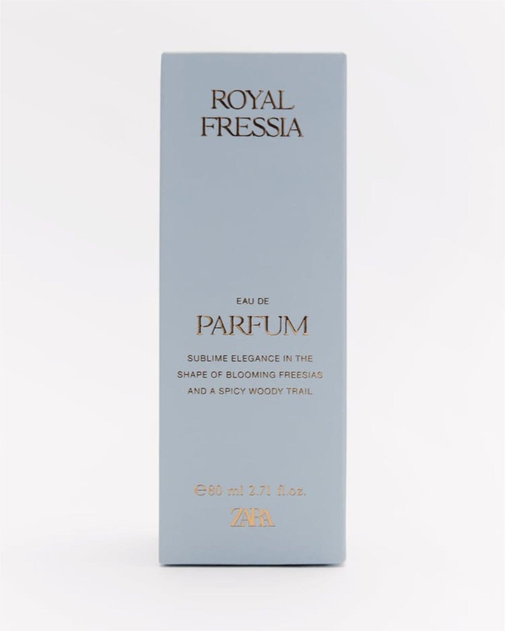 ZARA ROYAL FRESSIA EAU DE PARFUM 80ML