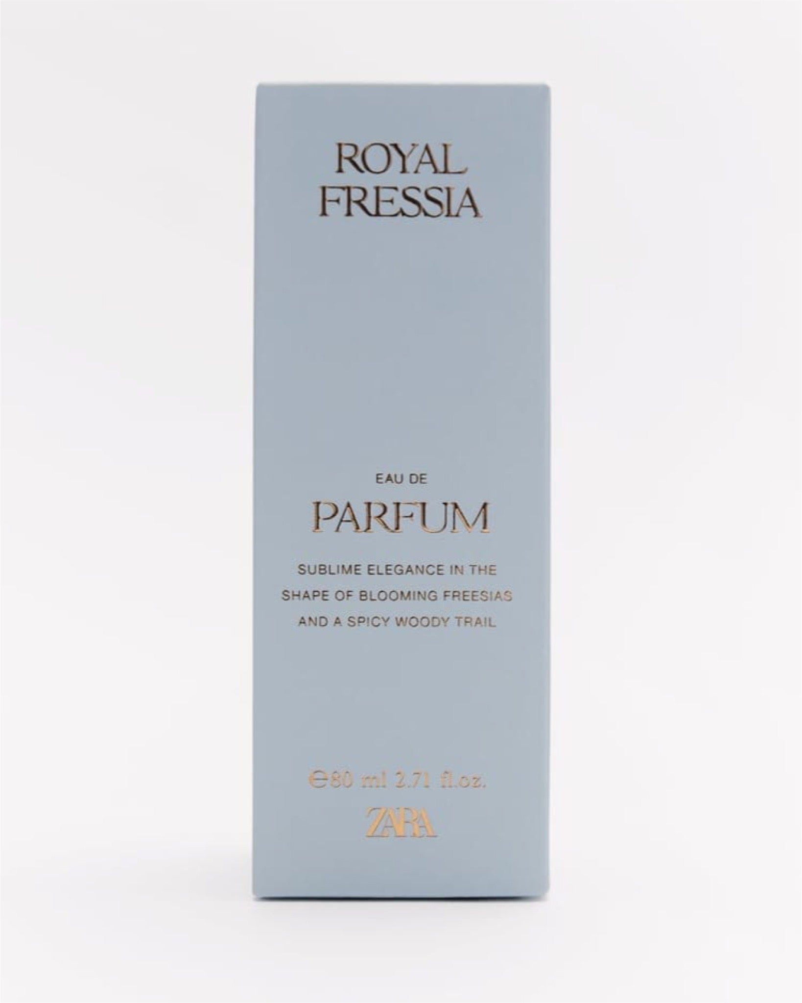 ZARA ROYAL FRESSIA EAU DE PARFUM 80ML