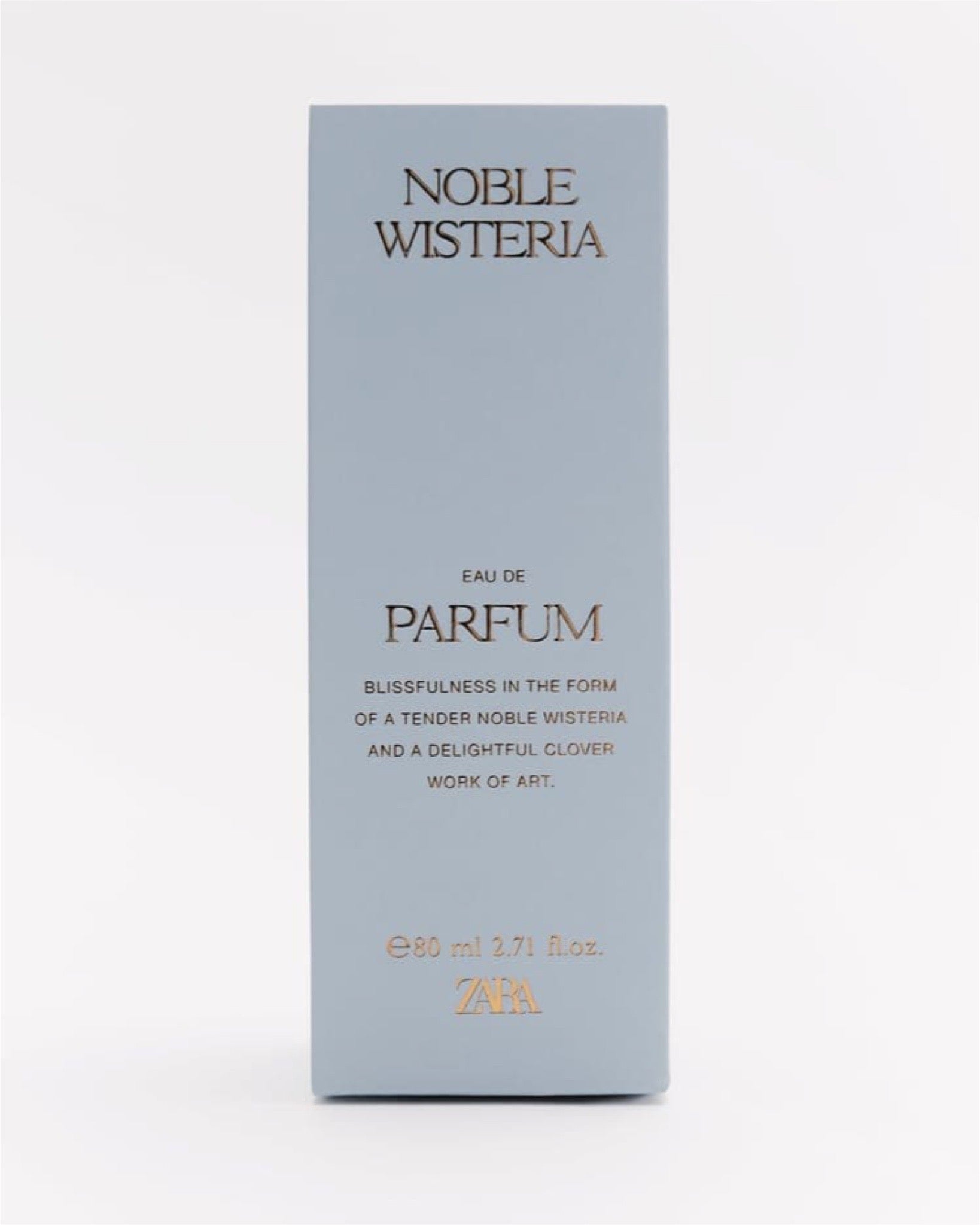 ZARA NOBLE WISTERIA EAU DE PARFUM 80ML