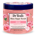 DR TEAL'S SHEA SUGAR SCRUB ROSE 538G