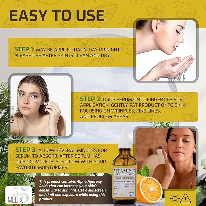 MEDIX 5.5 SÉRUM À LA VITAMINE C + FERULIC ACID 52ML