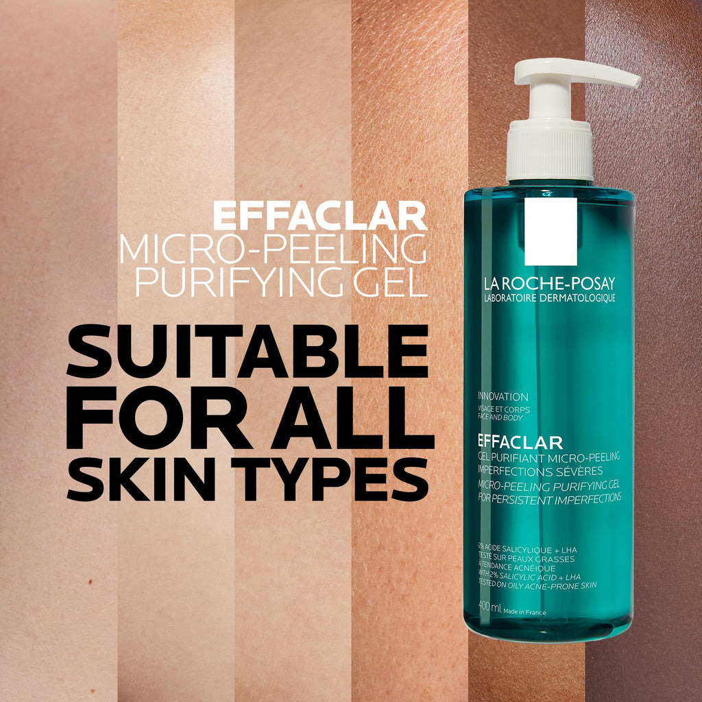 LA ROCHE POSAY EFFACLAR GEL NETTOYANT MICRO-PEELING 400ML