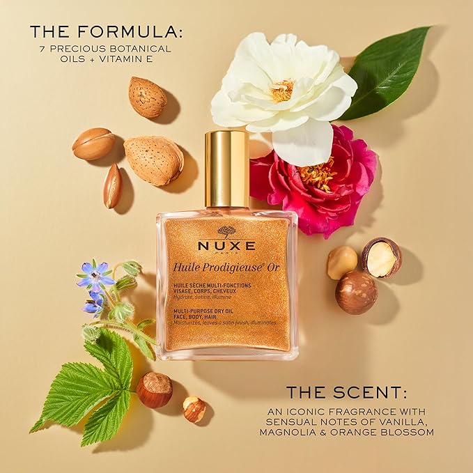 NUXE HUILE PRODIGIEUSE OR VAPORISATEUR TRAITEMENT DU CORPS