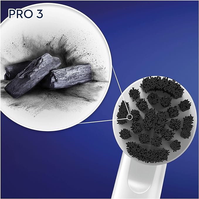 ORAL-B BROSSE À DENTS ÉLECTRIQUE RECHARGEABLE PRO 3 3000 (360°) PURE CLEAN