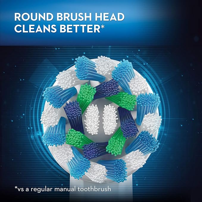 ORAL-B BROSSE À DENTS ÉLECTRIQUE RECHARGEABLE PRO 600 CROSSACTION TOOTHBRUSH