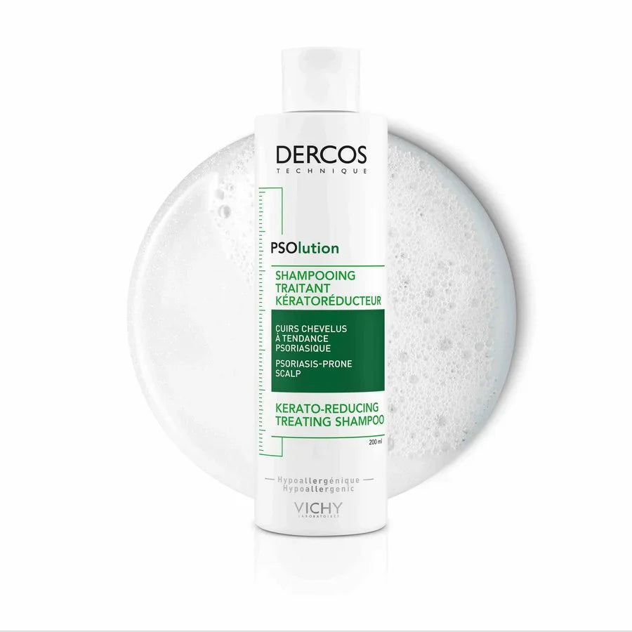 VICHY DERCOS SHAMPOING PSOLUTION CUIRE CHEVELUS À TENDANCE PSORIASIQUE 200ML
