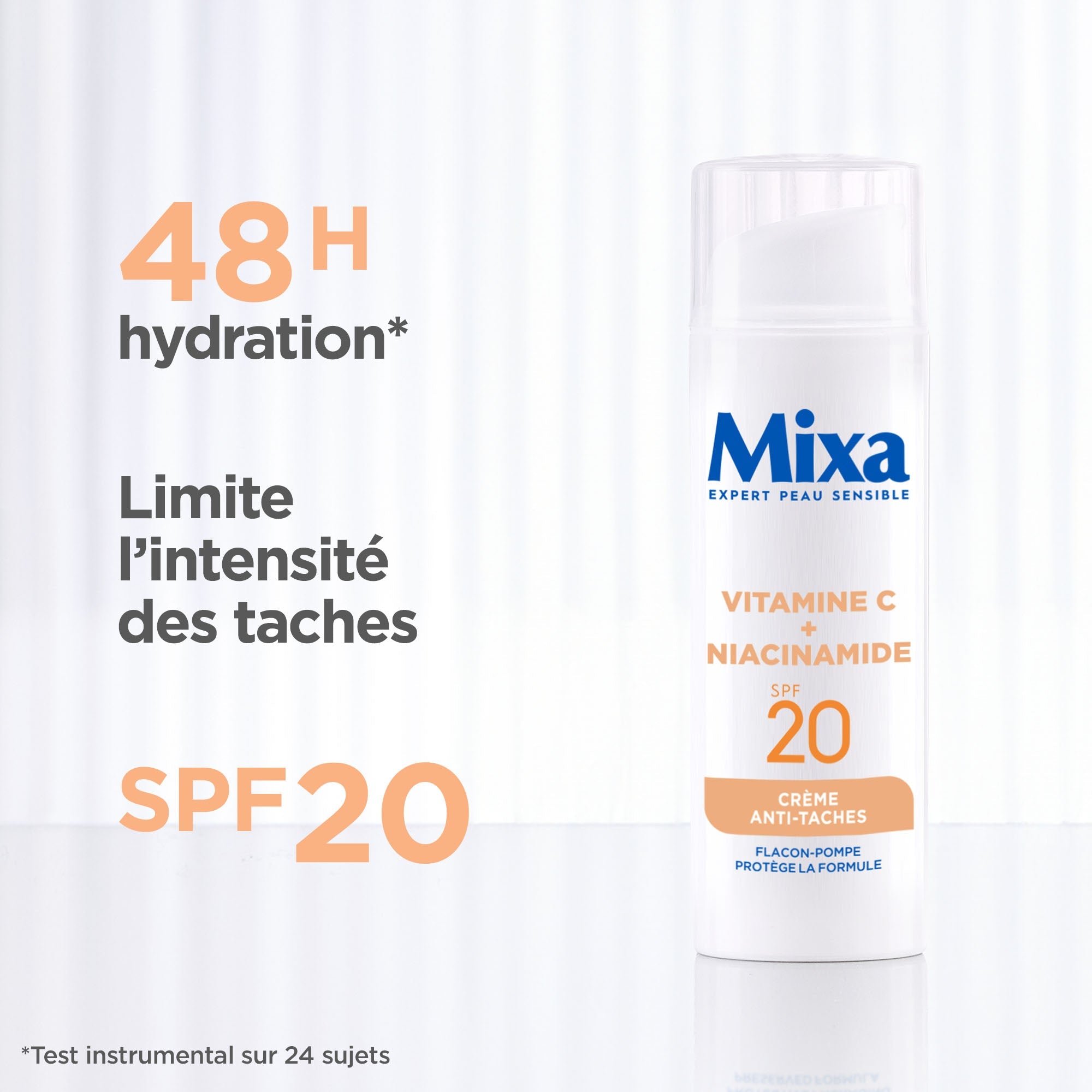 MIXA ANTI DARK SPOT FACE CREAM VITAMIN C + NIACINAMID SPF 20  50ML