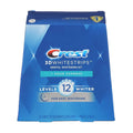 BANDES CREST 3 D WHITE BLANCHIMENT LEVEL 12 - 10 TREATMENTS 20 STRIPS