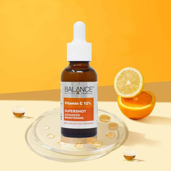 BALANCE ACTIVE FORMULA VITAMIN C 12% SUPERSHOT ADVANCED BRIGHTENING SERUM 30ML