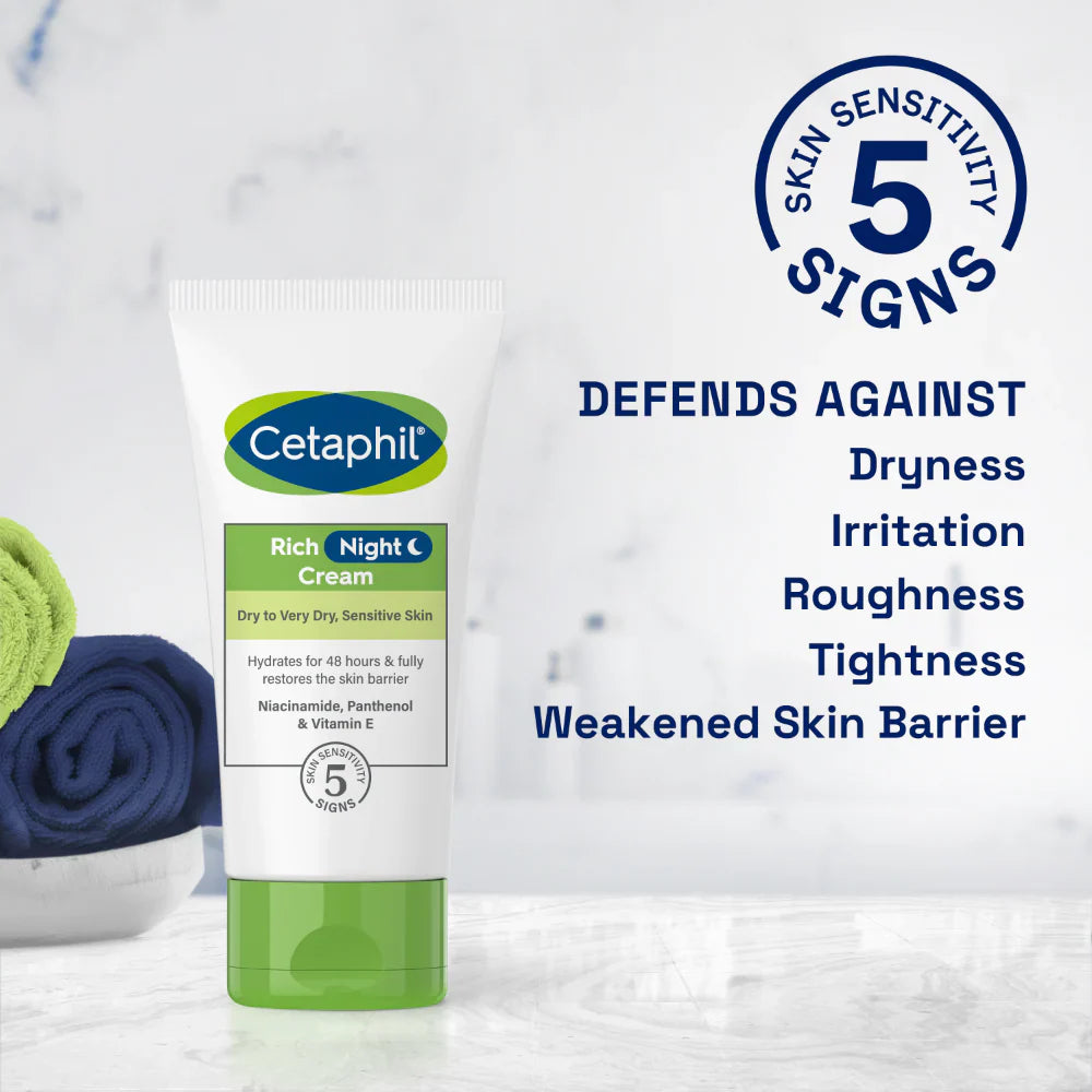 CETAPHIL RICH NIGHT CREAM 50G