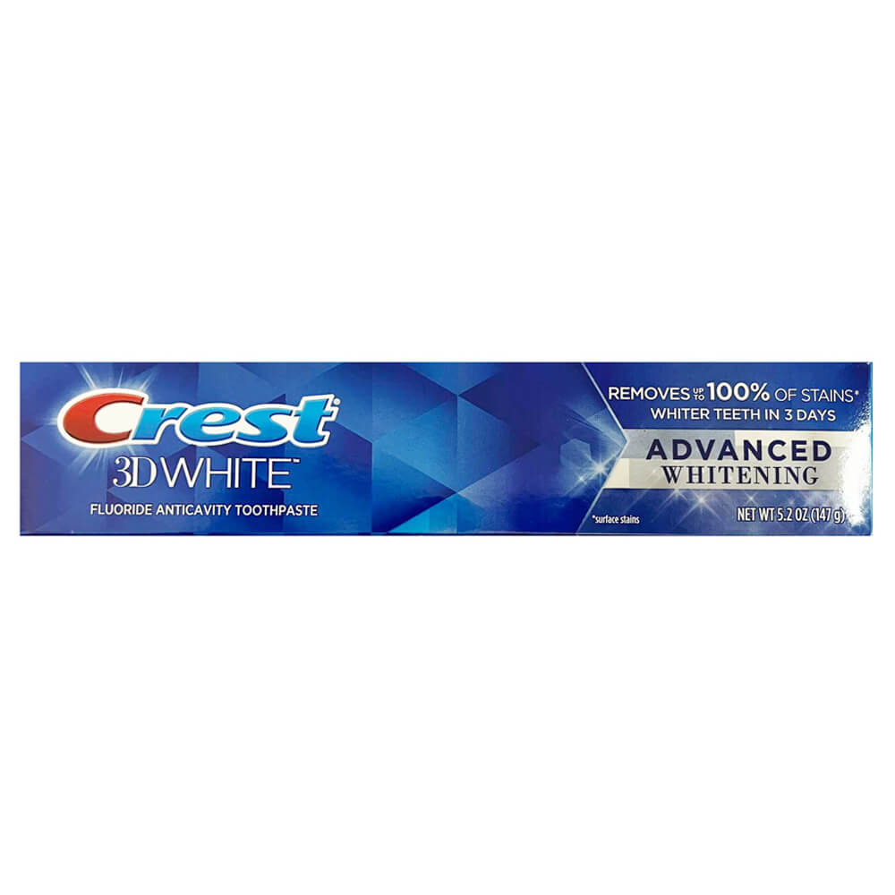 CREST DENTIFRICE  3D WHITE ADVANCED WHITENING 147G