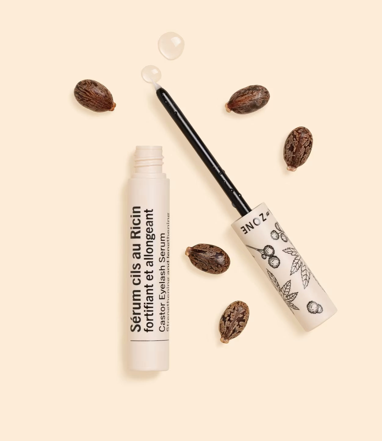 AROMA ZONE SÉRUM CILS FORTIFIANT AU RICIN BIO