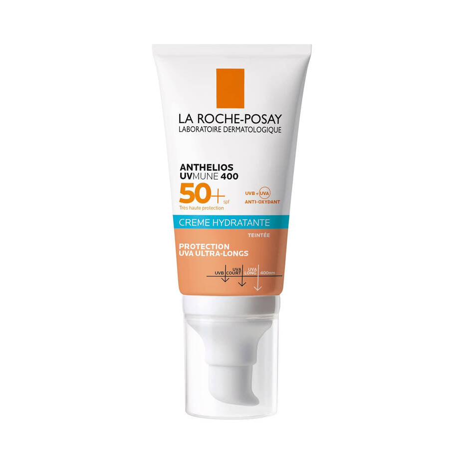 LA ROCHE POSAY ANTHELIOS UVMUNE 400 CRÈME SOLAIRE PEAU SENSIBLE TEINTÉE SPF50+ 50ML