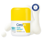 CERAVE FLUIDE HYDRATANT INVISIBLE , PEAUX NORMALES À SÈCHES SPF 50 PA++++ 50 ML