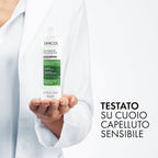 VICHY DERCOS SENSITIVE - SHAMPOOING DERMATOLOGIQUE ANTIPELLICULAIRE POUR CUIR CHEVELU SENSIBLE 200ML