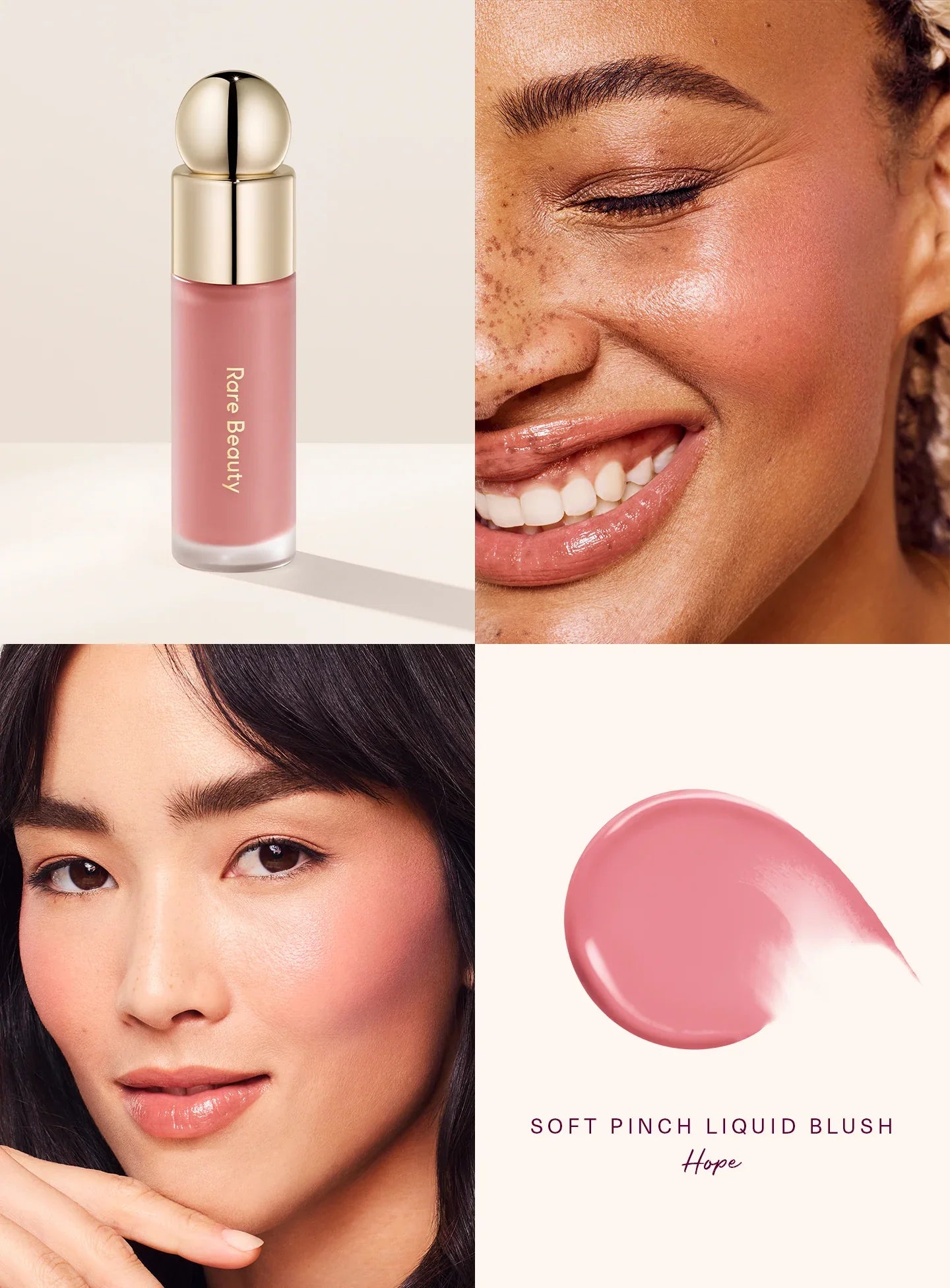 RARE BEAUTY SOFT PINCH LIQUID BLUSH COLOR HOPE