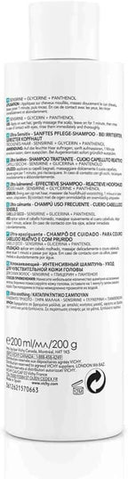 VICHY DERCOS ULTRA SOOTHING DERMATOLOGICAL SHAMPOO FOR DRY HAIR 200ML