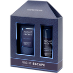COFFRET CADEAU HOMME BLEU SHAMPOING GEL DOUCHE ET GEL NETTOYANT