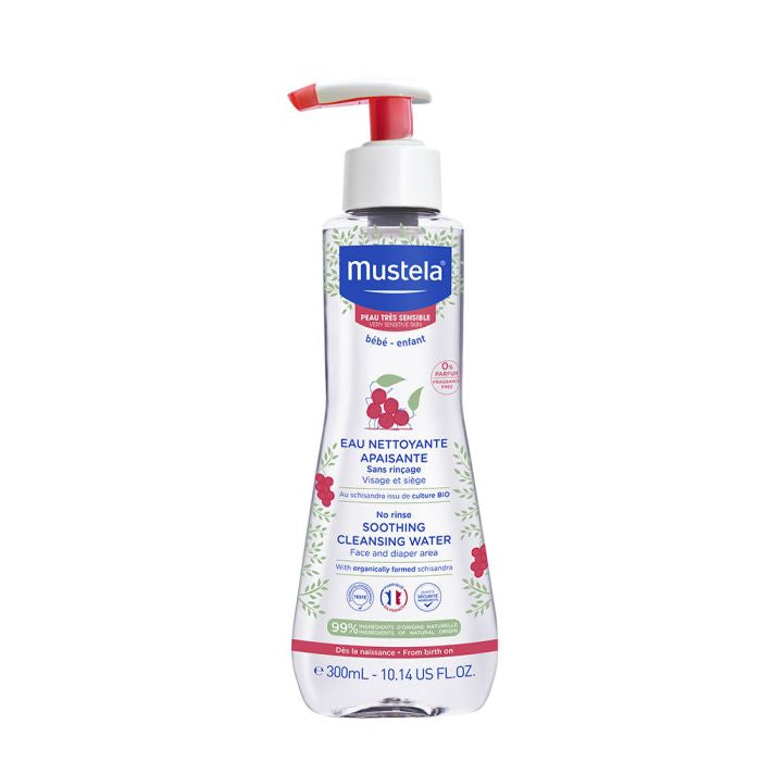 MUSTELA EAU NETTOYANTE APAISANTE 300ML PEAUX TRÈS SENSIBLES