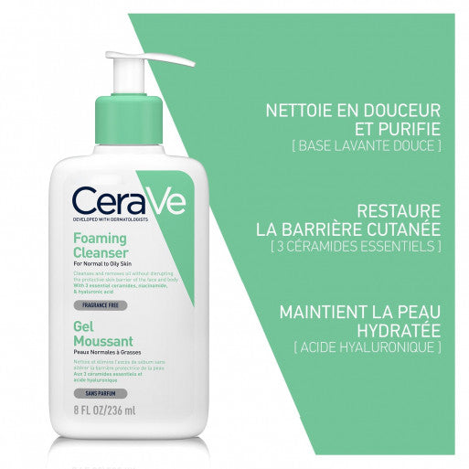CERAVE FOAMING CLEANSING GEL
