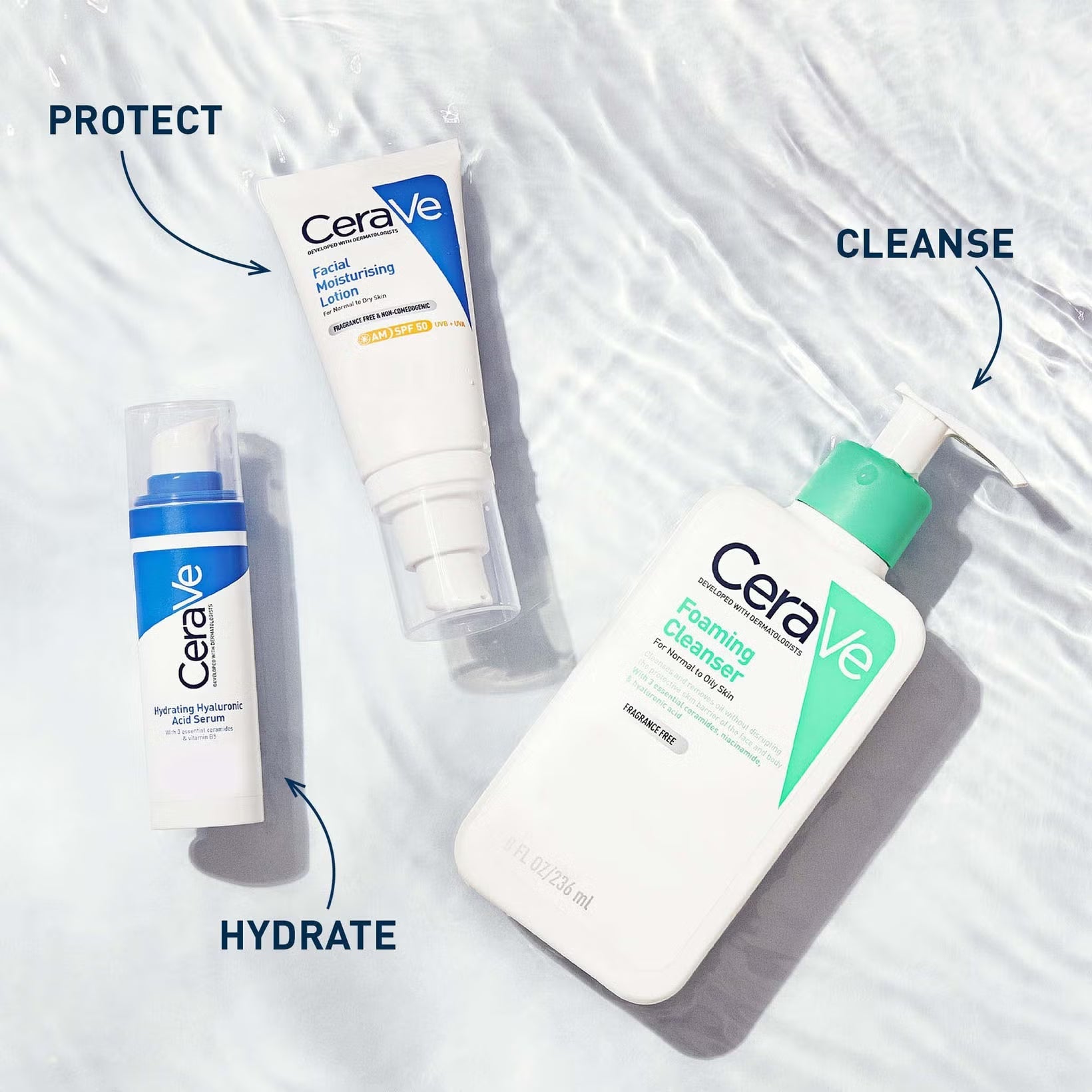 CERAVE GEL MOUSSANT NORMAL TO OILY SKIN 236ML