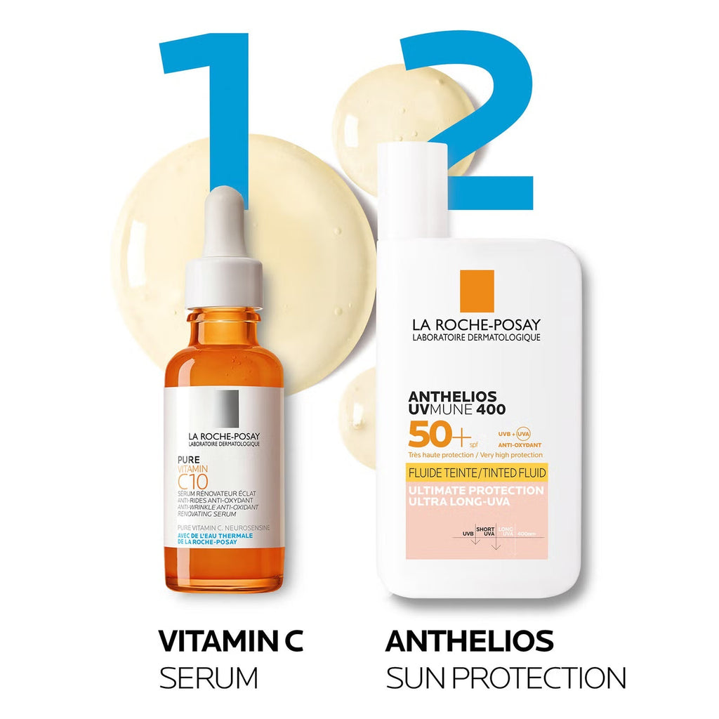 LA ROCHE POSAY ECRAN SOLAIRE ANTHELIOS FLUIDE INVISIBLE 50ML (TEINTÉ)