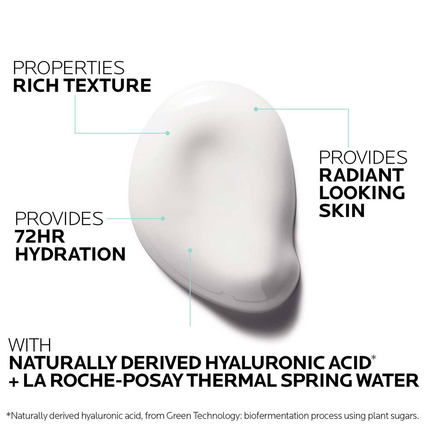 LA ROCHE POSAY HYDRAPHASE HA RICHE 72H HYDRATATION INTENSE PEAU REPULPÉE + ÉCLAT 50ML